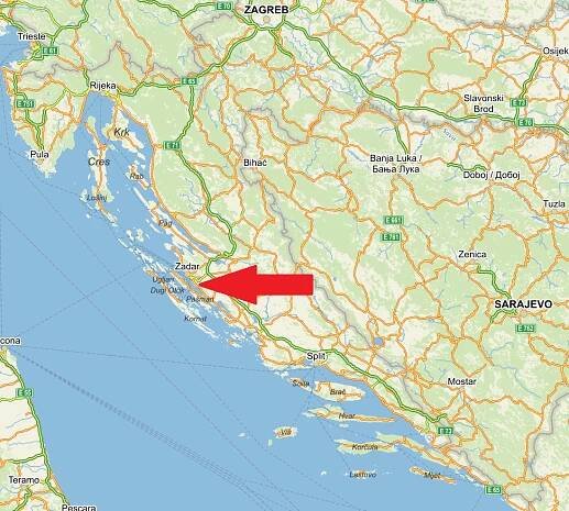 Kde nás najdete – Apartmany Chorvatsko