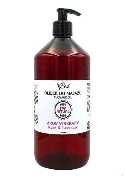 Přírodní veganský masážní olej VCee 1000 ml - VCee | Acus_Med 