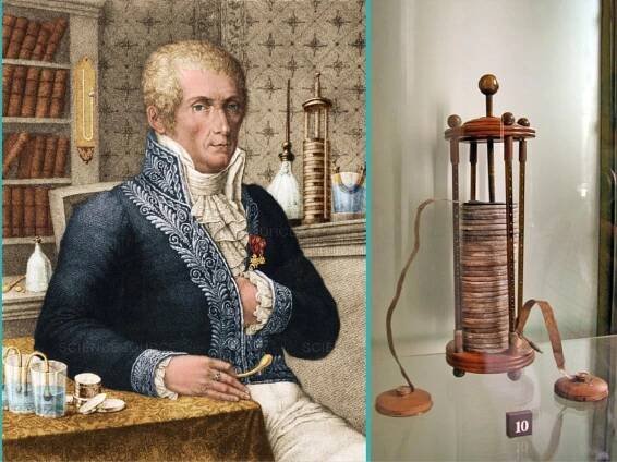 hazañas y biografia de alessandro volta