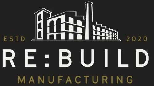 Logo Design & Branding for Re:Build Manufacturing - Wells Design
