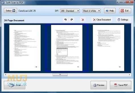 Softi Scan to PDF ke stažení zdarma | Mujsoubor.cz - Programy a hry ke stažení
