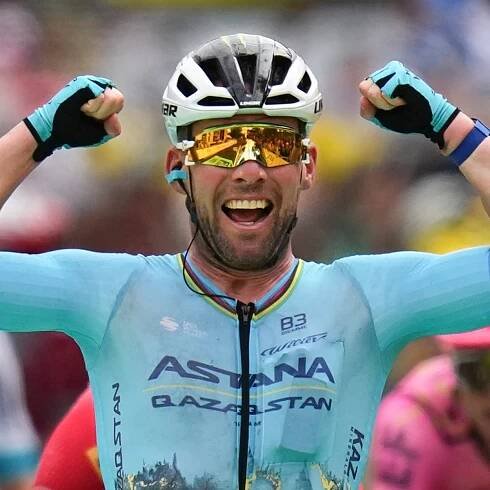 Mark Cavendish eyes more stage wins after making Tour de France history