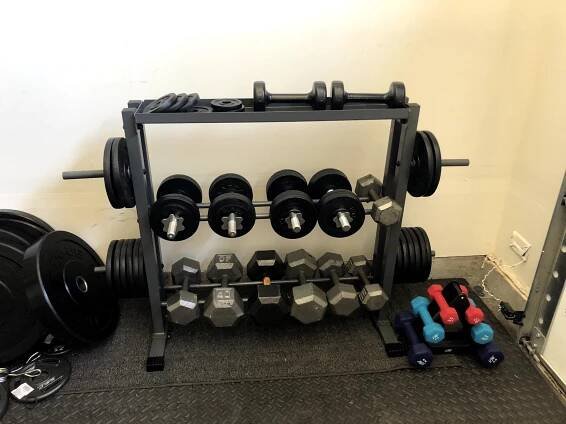 Dumbbell rack