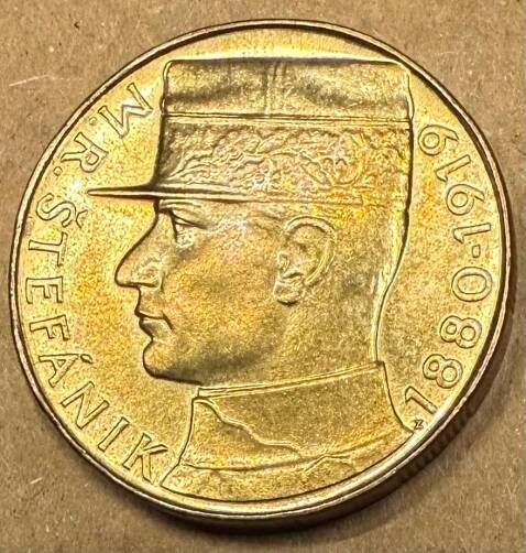 ČSFR, 10 Kčs, 1993, stav UNC!