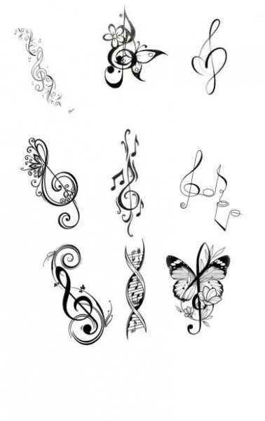 Music tattoo ideas in 2025