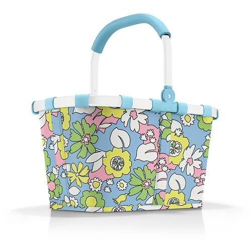 Nákupní košík Reisenthel Carrybag frame florist lagoon