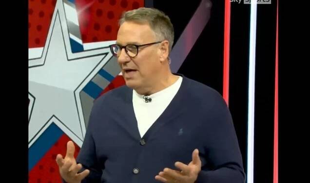 Merson explained his love for the NFL, while admitting he's a New York Jets fan
