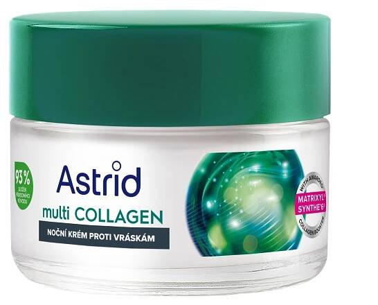 Krém ASTRID Multicollagen noční proti vráskám 50 ml 159 Kč