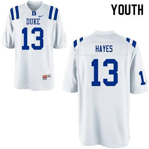  Women #93 Ben Frye Duke Blue Devils College Football Jerseys Sale-White 