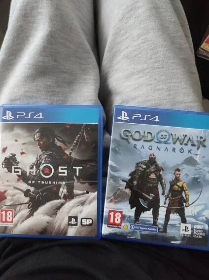 God of War ragnarok a Ghost of tsushima - Počítače a hry
