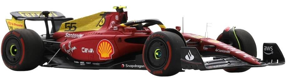 Scuderia Ferrari F1-75 - No.55 Italian GP Carlos Sainz 1:43 LookSmart Model