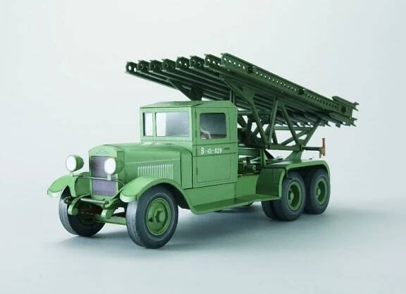 BM-13 Katusa ZIS 6 - PaperModel.cz