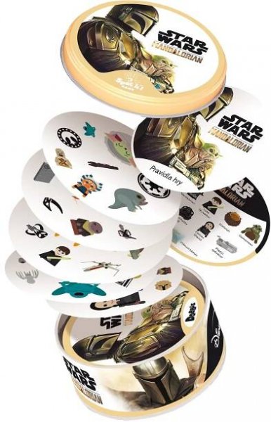 Karetní hra ADC Blackfire Dobble - Star Wars The Mandalorian