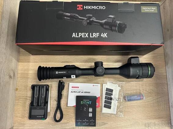 HIKMICRO Alpex 4k LRF A50EL + prisvit grátis k tomu - Dunajská Streda