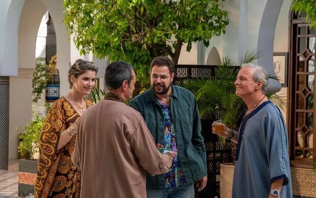 Alice Taglioni, Hakim Jemili, Philippe Lefebvre - Le Routard - Z filmu