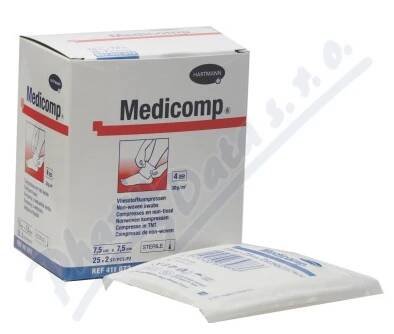 Kompres Medicomp ster.7.5x7.5cm 25x2ks