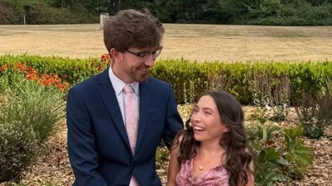 Warwick Davis' daughter Annabelle cosies up to boyfriend Charlie