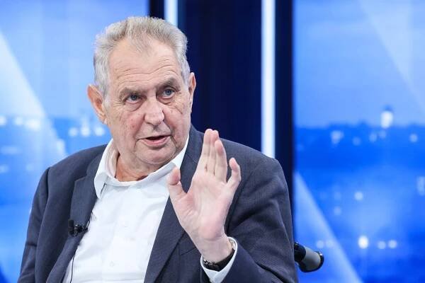 Exprezident Miloš Zeman v rozhovoru na CNN Prima NEWS