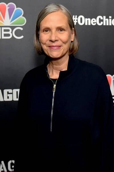 Amy Morton attends the NBC Chicago Press Day on October 7, 2019.