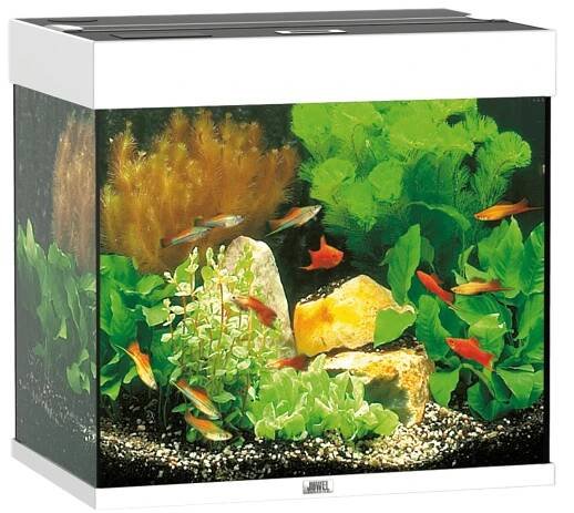 Akvárium set JUWEL Lido 120 bílé 120l