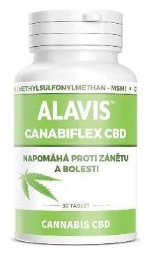 ALAVIS CANABIFLEX CBD 30 TBL (doprava zdarma)