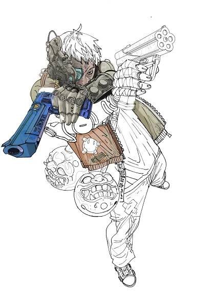 ILLUSTRATION  ilustracion Poster Design manga comics Ilustração anime digital illustration Character design  concept art
