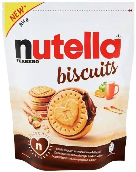 Sušenky Biscuits Nutella, Ferrero v akci levně | Kupi.cz