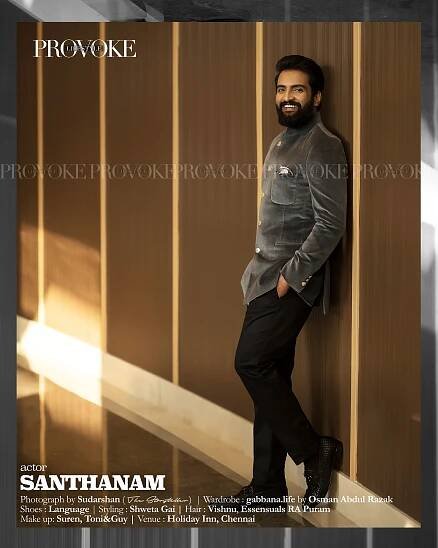 The Storyteller India - Santhanam | Provoke Cover Shoot