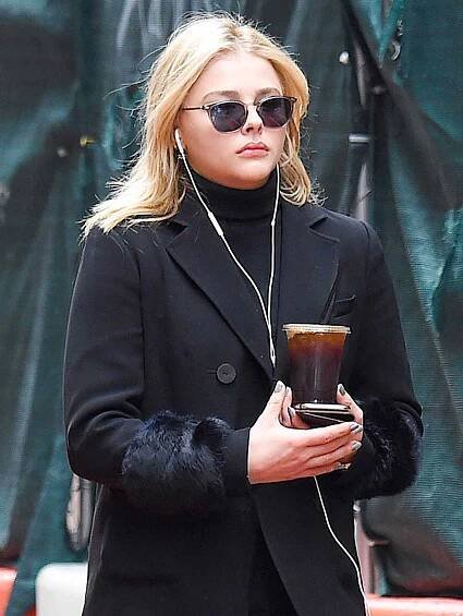 Chloe Moretz Looks Downcast as She Steps Out Solo in New York City