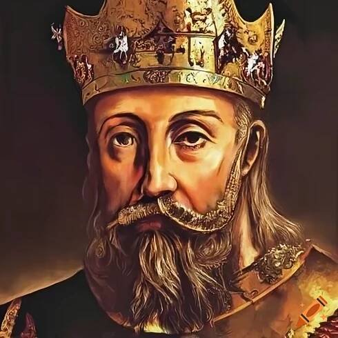 Portrait of casimir the great, king of poland on Craiyon