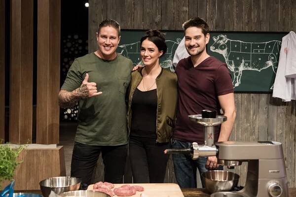 Junior MasterChef - Z filmu - Tomi Björck, Sara La Fountain, Henri Alén