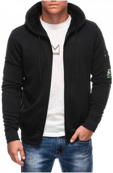 OTHER Trendy tmavě modrá pánská mikina B1701