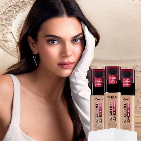 L'ORÉAL PARIS Infaillible 32H Fresh Wear Make-up 120 Warm Doré 30 ml