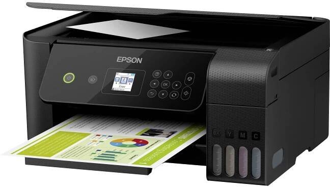Barevná inkoustová multifunkční tiskárna Epson EcoTank ET-2720, A4, Wi-Fi, Tintentank systém : Půhy.cz