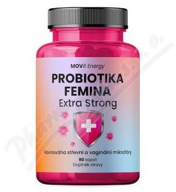 MOVit PROBIOTIKA FEMINA Extra Strong cps.90
