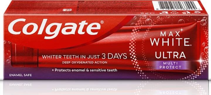 Colgate Max White Ultra Multiprotect 50 ml od 118 Kč