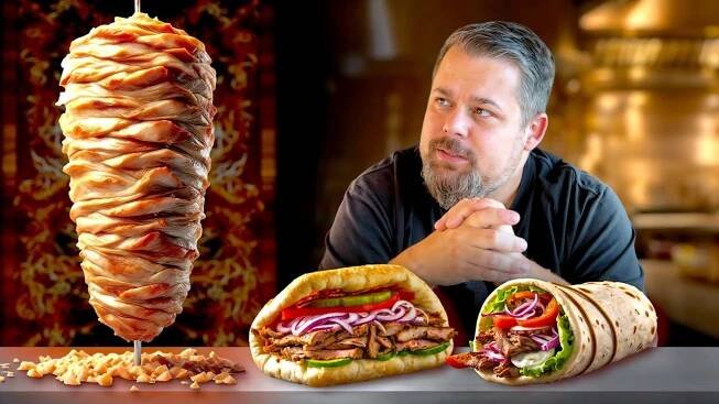 Takhle chutná PRAVÝ Doner Kebab? Zapomeň na mražené maso! Všechno domácí!