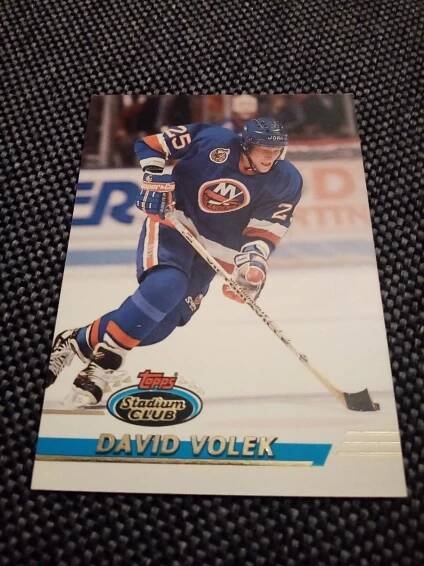 NHL DAVID VOLEK - Hokejové karty