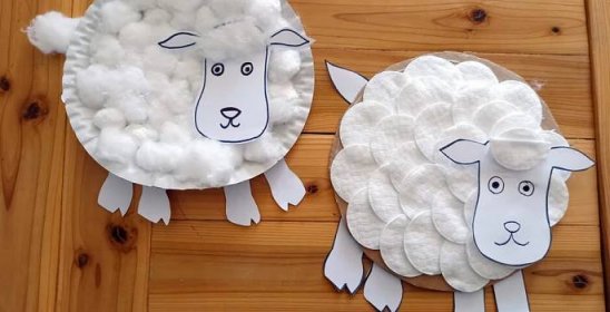 Tvoření s dětmi: ovečka