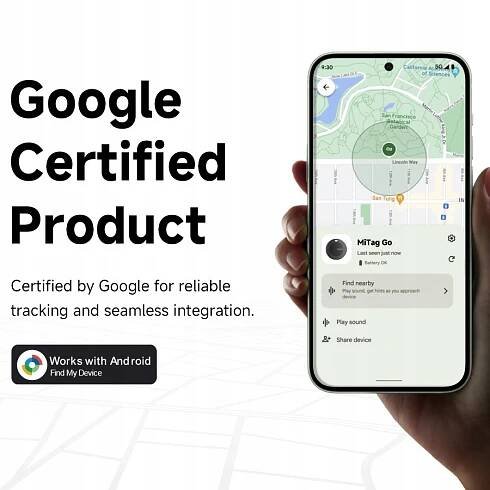 GPS LOKÁTOR KLÍČŮ MiLi MiTag Tracker Android + POUZDRO PŘÍVĚSEK NA KLÍČE EAN (GTIN) 5907173461353