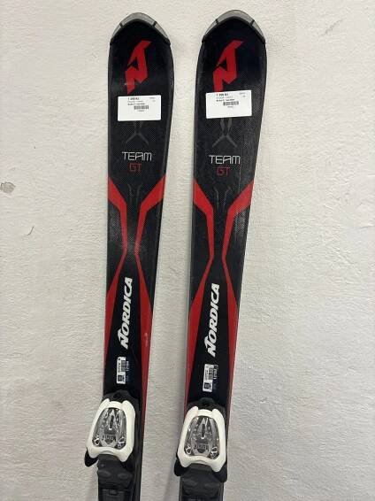 Bazar - Dětské lyže Nordica GT Team black - délka 140 cm