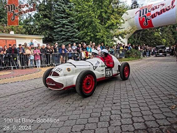 100 let Brno–Soběšice 2024 objektivem Františka Hořice – Veteran Automoto Club Brno