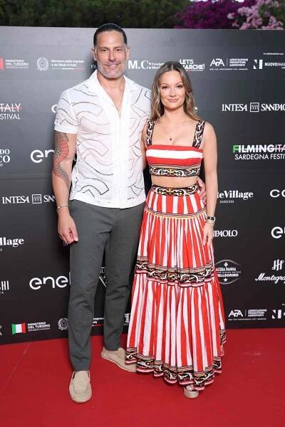 Joe Manganiello and Caitlin O'Connor on June 22, 2025.