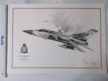 Grafický autorský list Pavel Rampir Military zbran letadlo stihačka