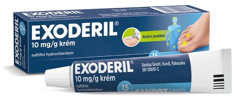EXODERIL® 10MG/G krém 15G
