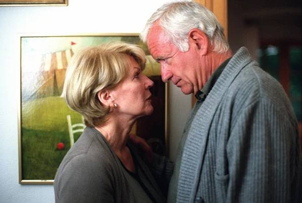 Julia - Eine ungewöhnliche Frau - Abschied - Z filmu - Christiane Hörbiger, Peter Bongartz