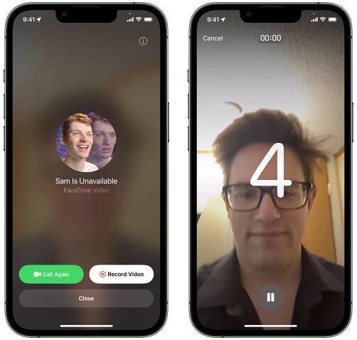 Record FaceTime Message