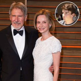 Family Time! Harrison Ford Makes Rare Appearance With Son Liam and Wife Calista Flockhart in Croatia