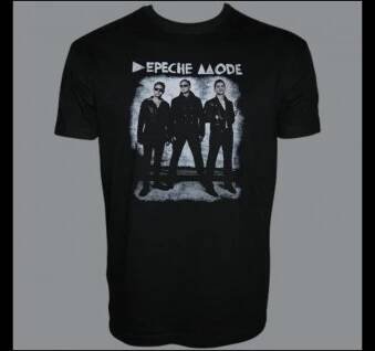 tricko depeche mode band hm
