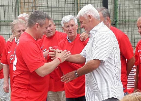 Legendám Zbrojovky blahopřáli ke čtyřicátému výročí titulu Petráš nebo Adamec